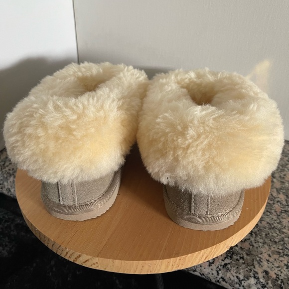Men’s Sheepskin Leather Slippers 7 — NWT - Picture 4 of 13